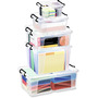 24L SMART STOREMASTER BOX AND LID CLEAR