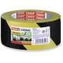 TESA SIGNAL/MARKING AND BARRIER TAPE 50MM X 66M YELLOW/BLACK