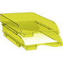 CEP PRO TONIC LETTER TRAY 64 X 260 X 345MM TRANSLUCENT GREEN