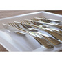 DUNI FLAIR CUTLERY FORKS STAINLESS STEEL 190MM - PACK OF 40