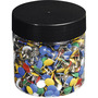 DRAWING PINS 10MM ASSORTED COLOURS - BOX OF 1,000