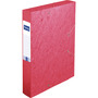 Lyreco A4 Pressboard Filing Box, 60mm Spine, Red