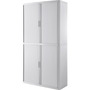 Paperflow Easyoffice  cupboard 110x204,3x41,5cm white/white