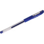 Lyreco zselés toll, 0,7 mm, kék