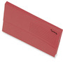 Lyreco Document Wallet, Foolscap Size, 250g Card - Red, Pack of 50