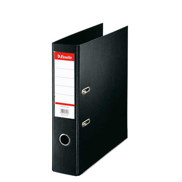 Esselte lever arch file PP spine 75 mm black