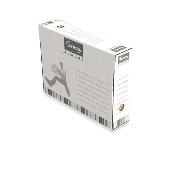 Lyreco Budget archive boxes for listings 26x34x spine 8cm - pack of 25