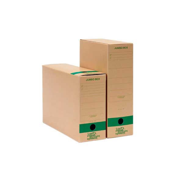 Loeff's Jumbobox archive boxes folio cardboard 900g 25,5x37x11,5cm - pack 25