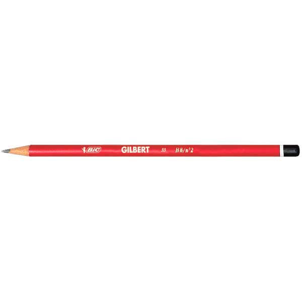 Bic Gilbert 33 crayons HB - boîte de 12