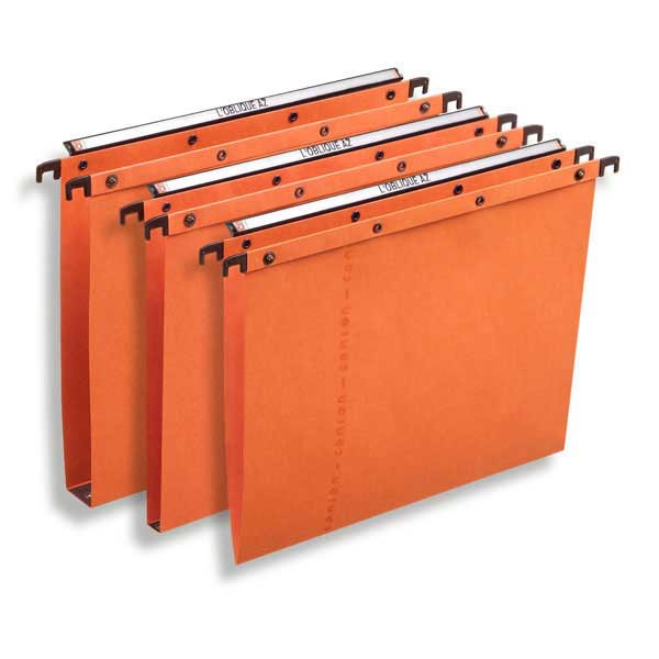 Elba TUB suspension files for cupboards V 330/250 orange - box of 25