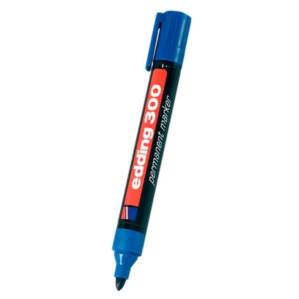 Edding 300 permanente marker ronde punt 1,5 - 3mm blauw