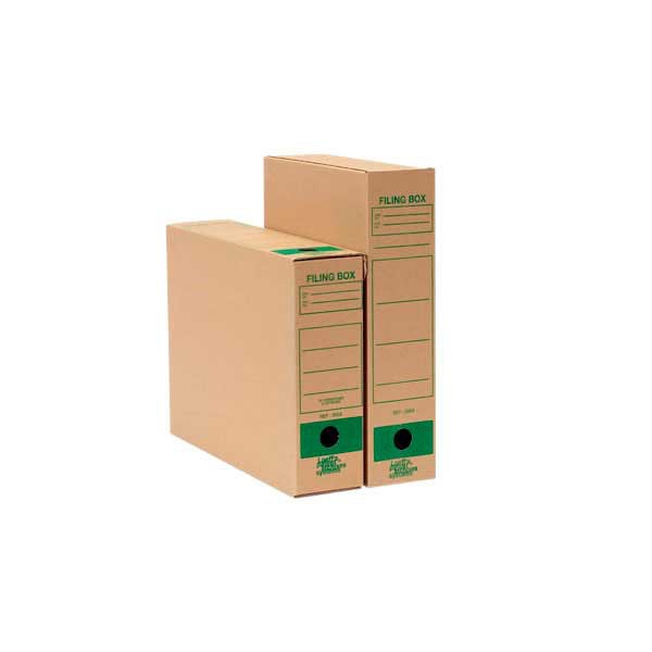 Loeff's Filingbox archive boxes folio cardboard 25,5x34,5x8cm - pack 50