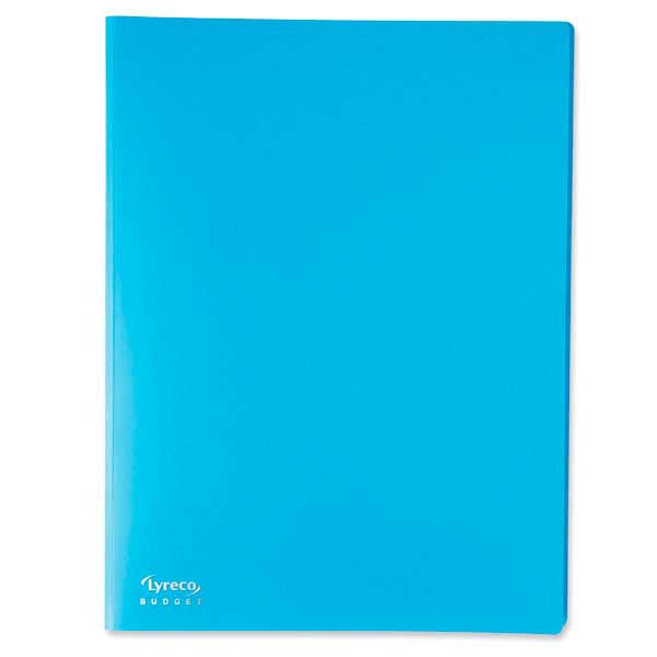 Lyreco Budget display book A4 20 pockets blue
