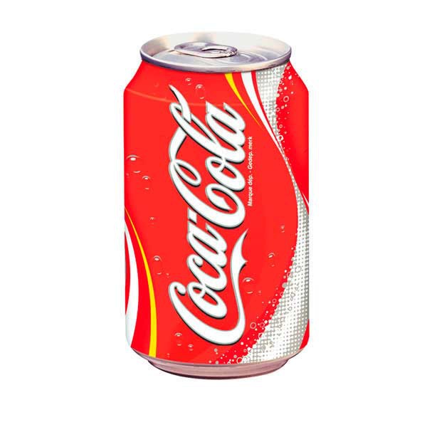 Coca-Cola frisdrank blikje 33 cl - pak van 24