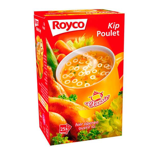 Royco sachets soupe poulet - boîte de 25