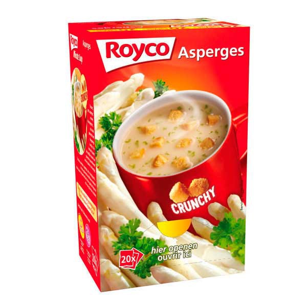 Royco zakjes soep asperge - doos van 20