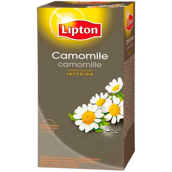 Lipton sachet thé Camomille - boîte de 25