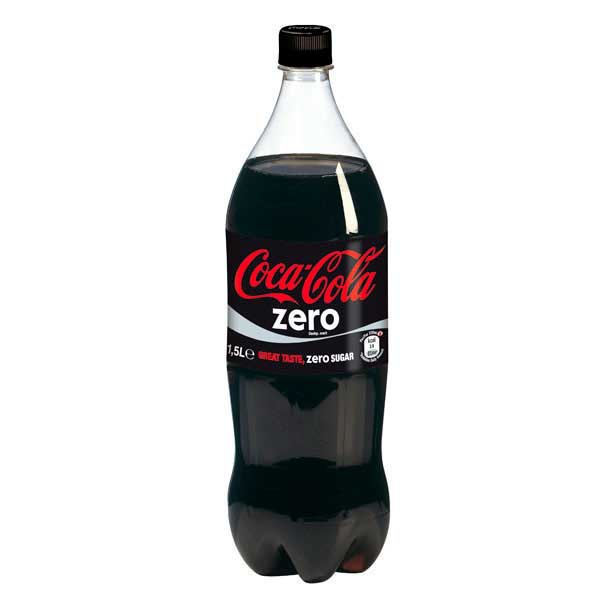 Coca Cola Zero fles 1,5l - pak van 6