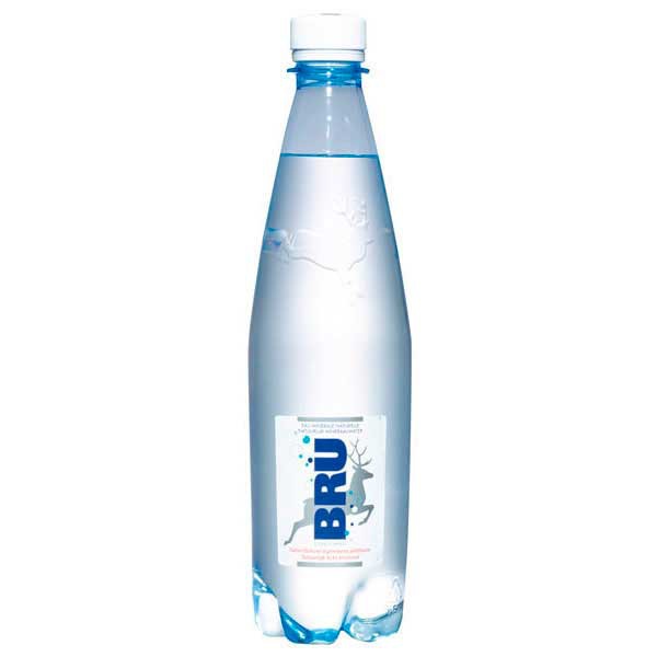 Bru light sparkling water bottle 50cl - pack of 24