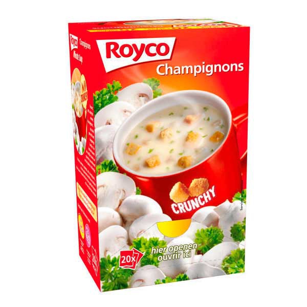 Royco sachet soupe champignon - paquet de 20