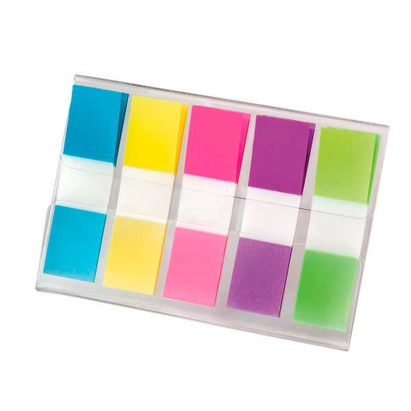 Post-it 6835CB index marque-pages 12x44mm 5 couleurs