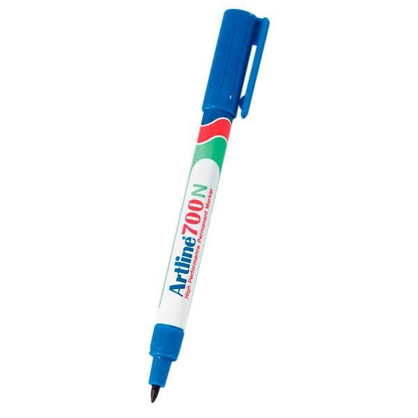 Artline 700N marqueur permanent pointe ogive 0,7mm bleu