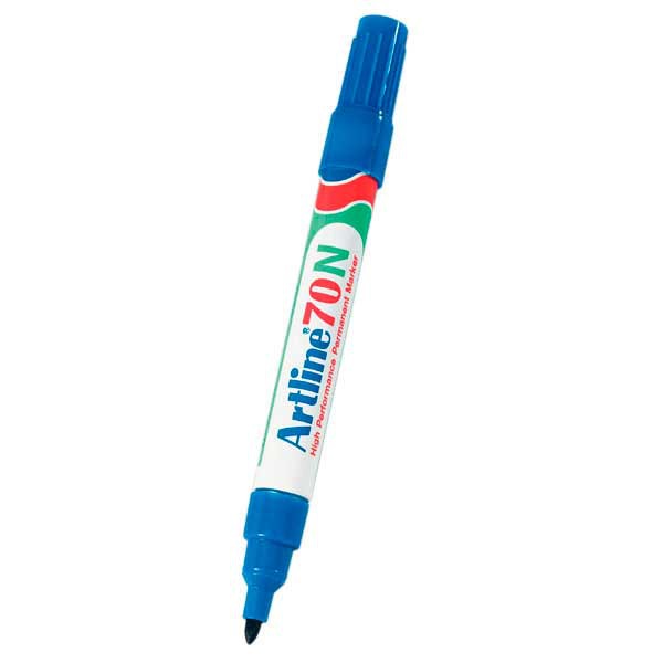 Artline 70N marqueur permanent pointe ogive 1,5mm bleu