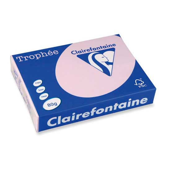 Clairefontaine Trophée 1872 gekleurd papier A4 80g lila - pak van 500 vel