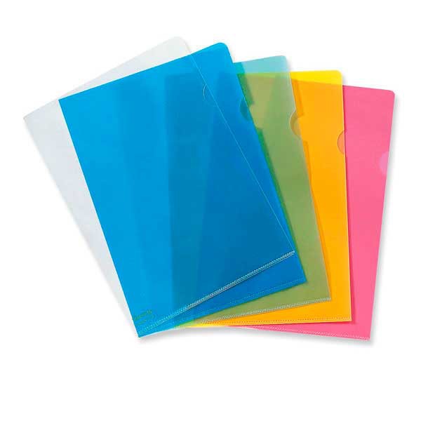 Lyreco Premium pochettes coins A4 PP 15/100e transparentes - boîte de 25