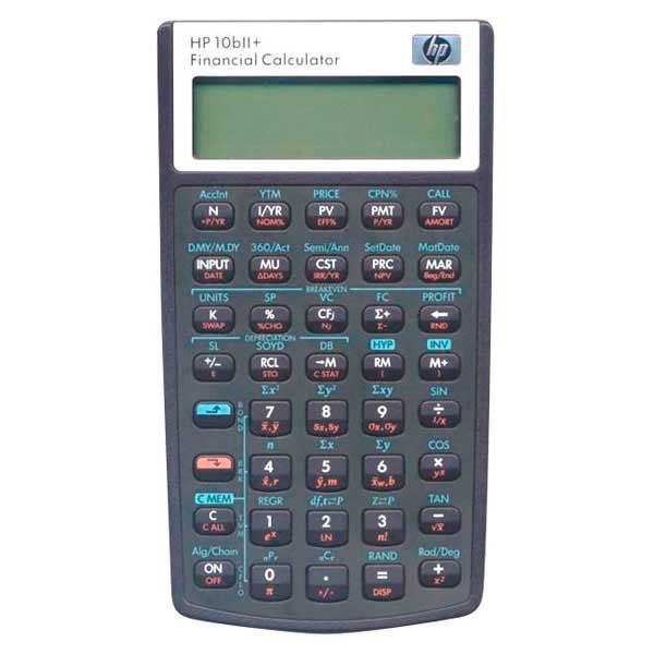 HP 10BII+ calculatrice financière - 12 chiffres