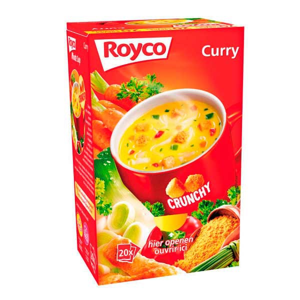 Royco sachets soupe curry - boîte de 20