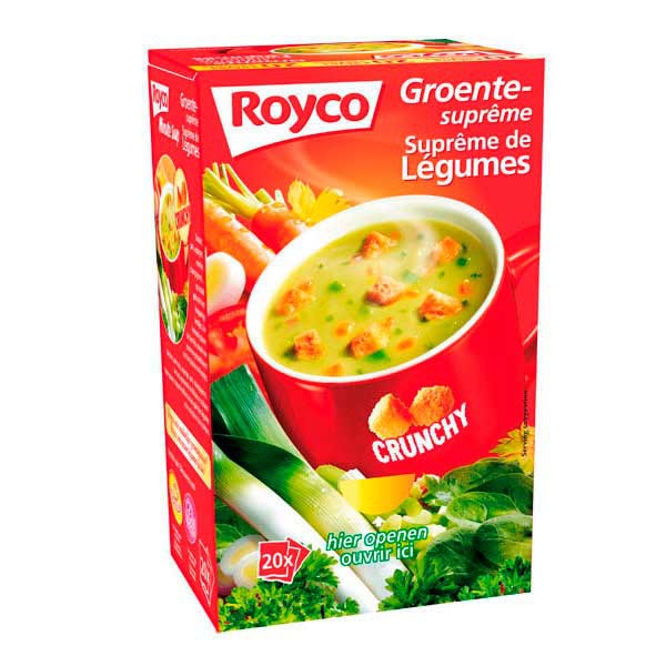 Royco sachets soupe légumes suprême - boîte de 20