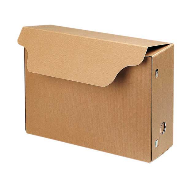 Boîte d'archives communales folio sans chlore 26,5x31xdos 11,5cm carton 850g