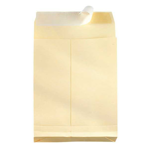 Bags 229x324x38mm peel and seal 170g cream - box of 125