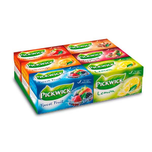 Pickwick sachet thé Fruit Variés - boîte de 6x20