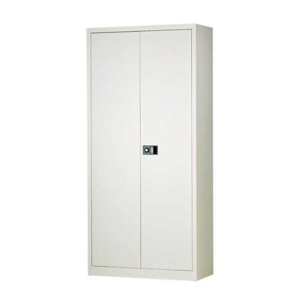 Bisley armoire à portes tournantes avec 4 tablettes 91,4x195x40cm grise