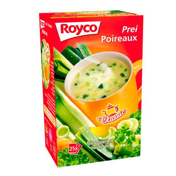 Royco sachets soupe poireau - boîte de 25