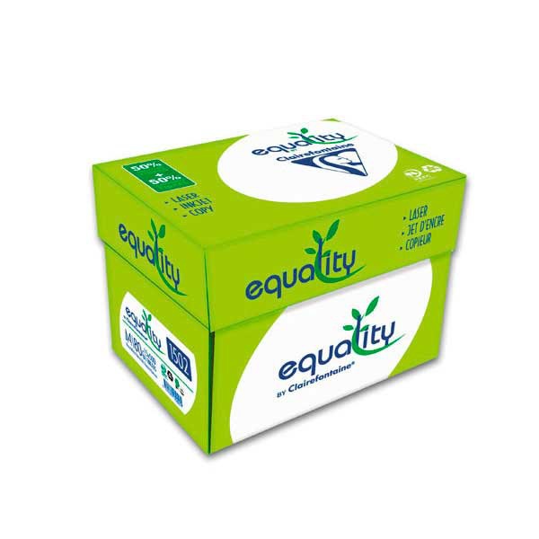 Equality recycled paper A4 80g - 1 box = 5 reams of 500 sheets