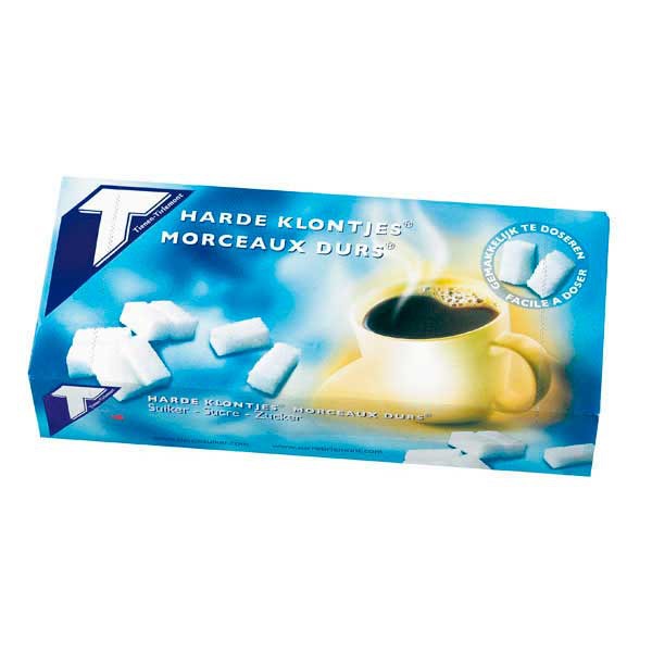 Sucre en morceaux accessoires pour café et thé - boîte de 1000 g