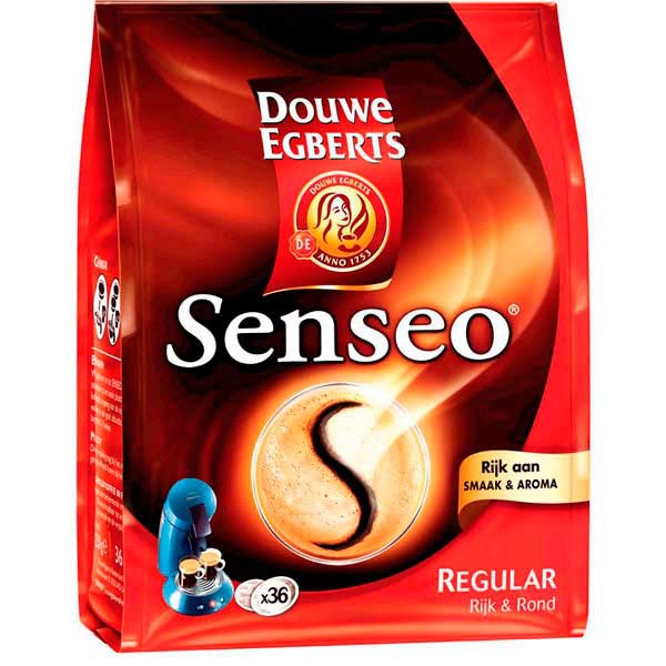 Senseo pads café regular 7g - paquet de 36