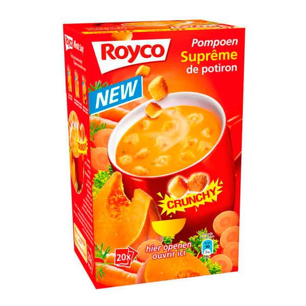 Royco sachet soupe courge - paquet de 20