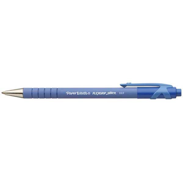 CMS Paper Mate Flexgrip retractable ballpoint pen 0.4 mm blue