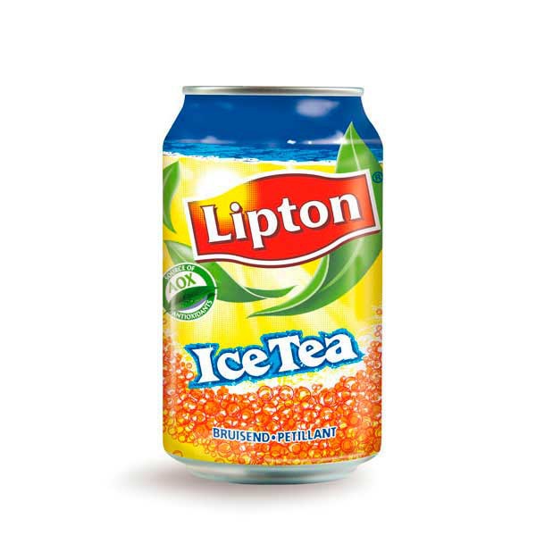 Lipton Ice Tea frisdrank blikje 33 cl - pak van 24