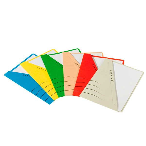 Jalema Secolor folding folders cardboard 270g blue - pack of 100