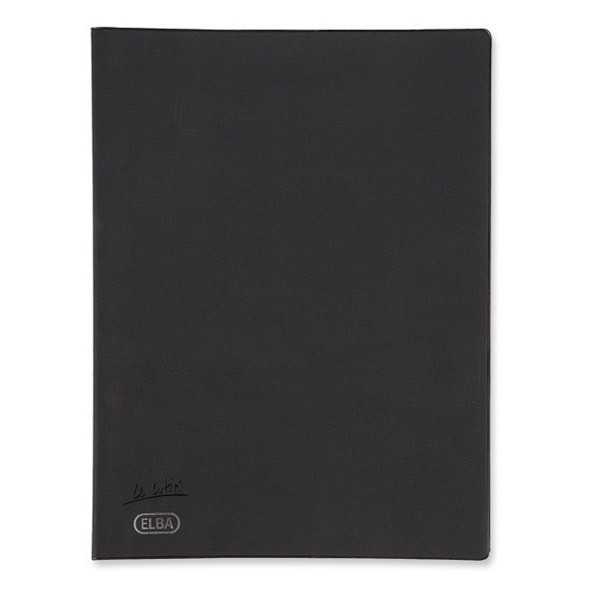 Porte vues Oxford Le Lutin - PVC opaque - 100 pochettes - noir