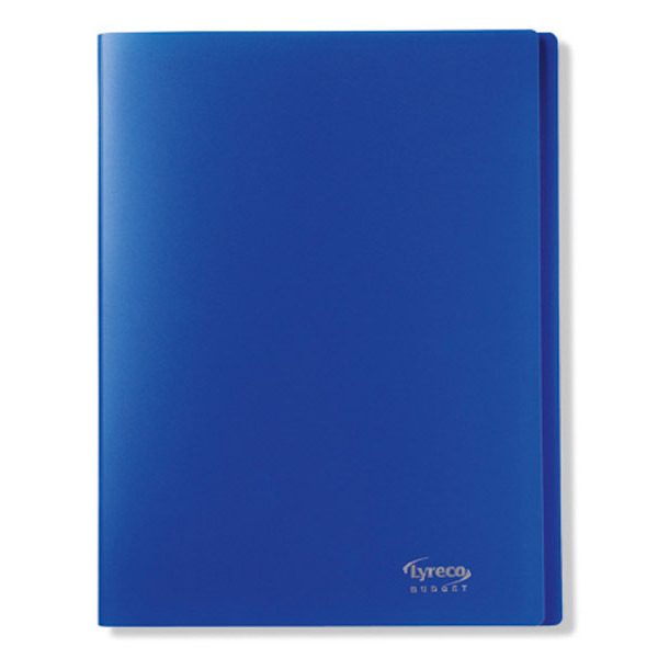 Porte vues Lyreco Budget - PP - 60 pochettes - bleu nuit