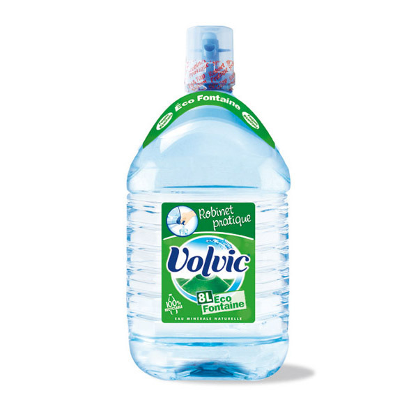 Distributeur d'eau minérale Volvic - 8 L