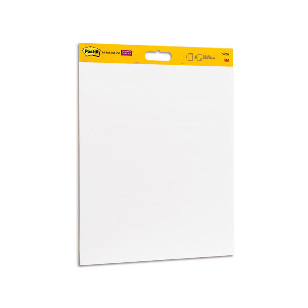 Paperboard adhésif Post-it Super Sticky - 50,8 x 58,4 cm - 2 x 20 feuilles