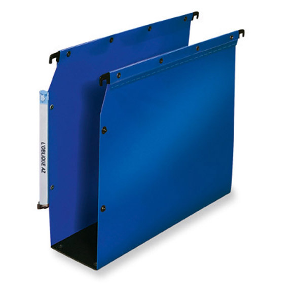 Dossier suspendu pour armoire Elba Ultimate - PP - dos 80 mm - bleu - par 10