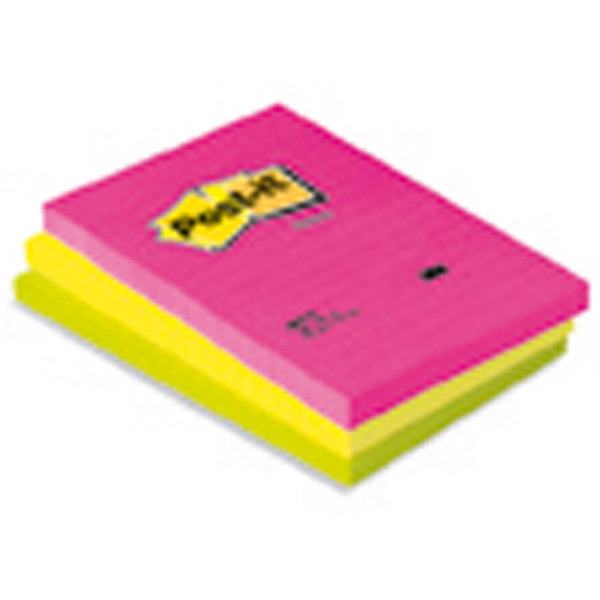 SET 6 660NA POST-IT NEON NOTES BIG SIZE